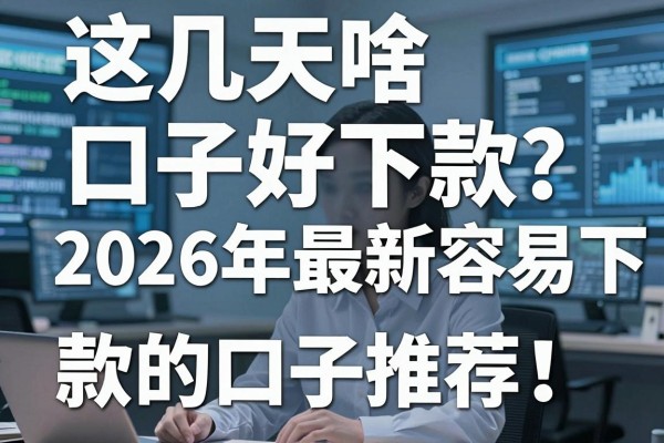 这几天啥口子好下款？2026年最新容易下款的口子推荐