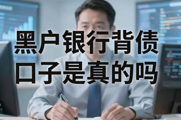 黑户银行背债口子是真的吗,征信黑户哪里能背债贷款
