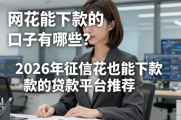 网花能下款的口子有哪些？2026年征信花也能下款的贷款平台推荐