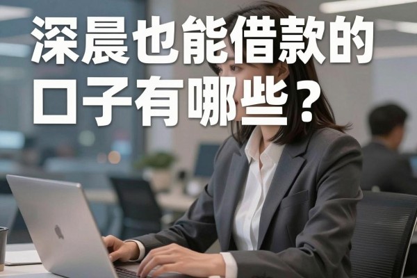 凌晨也能借款的口子有哪些？深夜急用钱哪里可以快速贷到款