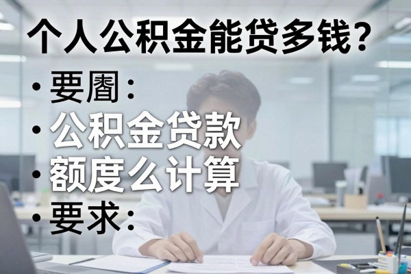 个人公积金能贷多钱?公积金贷款额度怎么计算