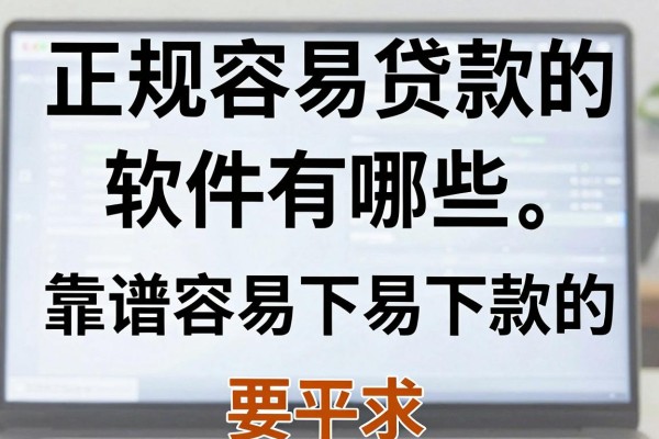 正规容易贷款的软件有哪些，盘点十个靠谱容易下款的平台