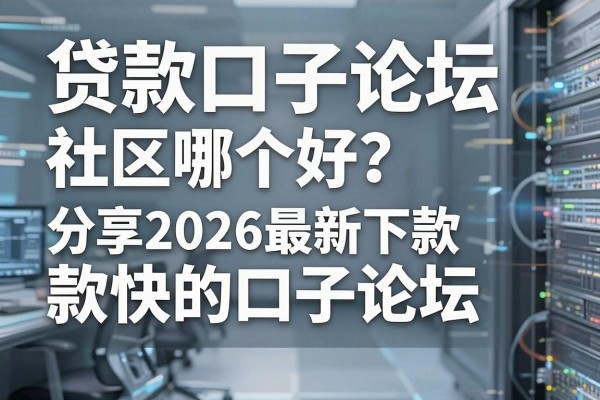贷款口子论坛社区哪个好？分享2026最新下款快的口子论坛