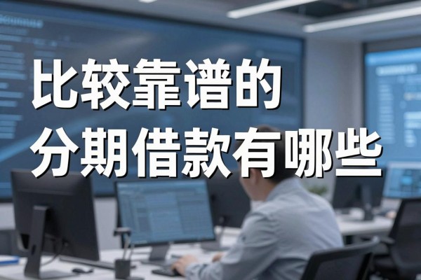 比较靠谱的分期借款有哪些,哪家平台容易下款利息低