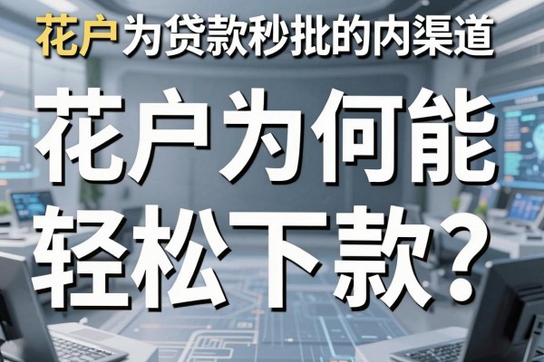 花户为何能轻松下款？揭秘花户贷款秒批的内部渠道