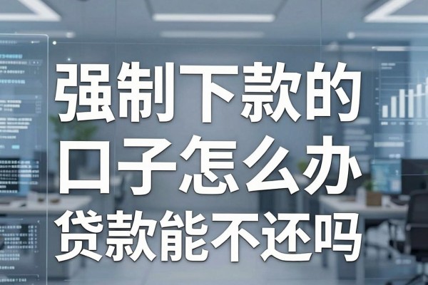 强制下款的口子怎么办,强制下款贷款能不还吗