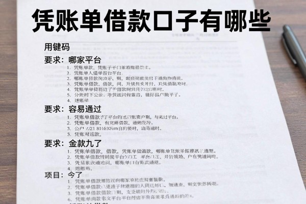 凭账单借款口子有哪些,哪家平台凭账单借款容易通过
