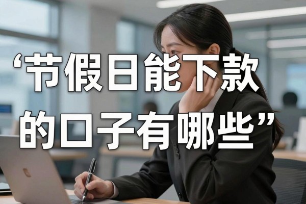 节假日能下款的口子有哪些，节假日可以下款的贷款平台推荐