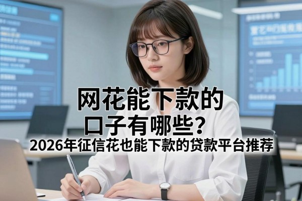 网花能下款的口子有哪些？2026年征信花也能下款的贷款平台推荐