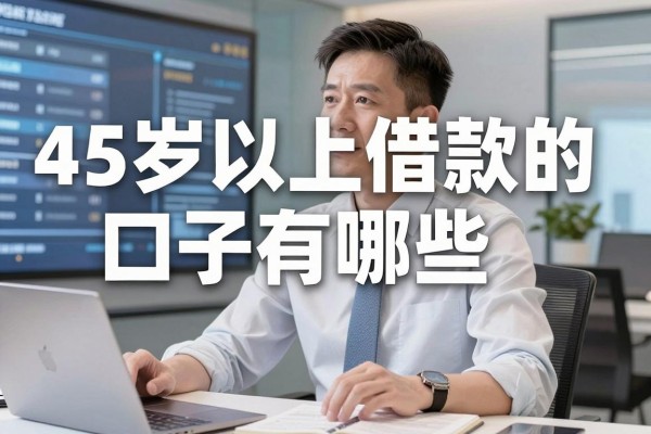 45岁以上借款的口子有哪些，大龄用户哪里能借到钱