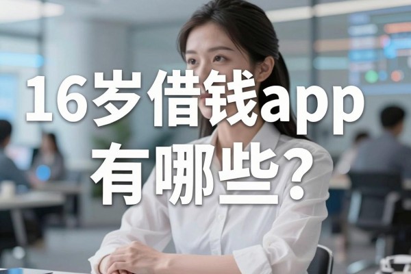 16岁借钱app有哪些?未成年正规贷款平台推荐