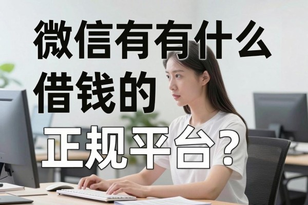 微信有什么借钱的正规平台？微信借钱哪个容易通过审核