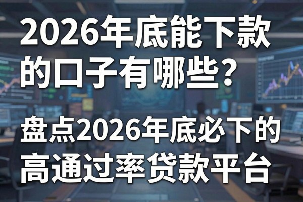 2026年底能下款的口子有哪些？盘点2026年底必下的高通过率贷款平台