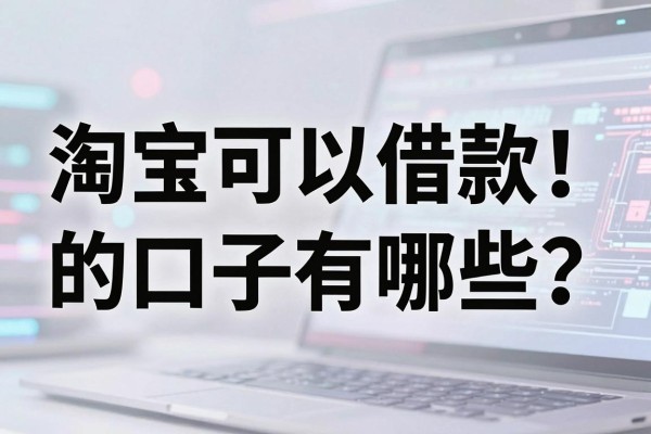 淘宝可以借款的口子有哪些,淘宝借款正规渠道推荐
