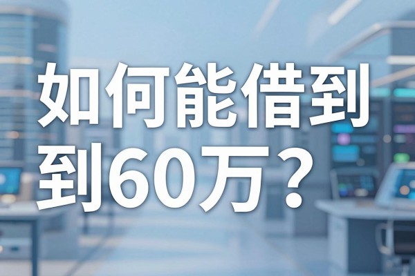 如何能借到60万?正规贷款平台哪个容易下款
