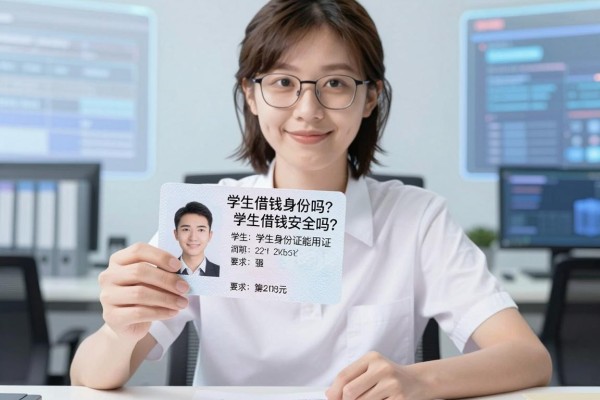 学生借钱身份证能用吗？学生拿身份证借钱安全吗