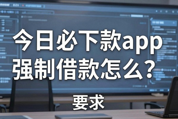 今日必下款app强制借款怎么办？如何解除强制下款威胁