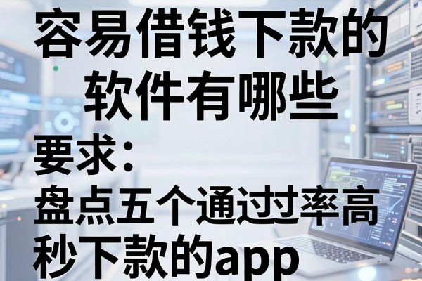 容易借钱下款的软件有哪些，盘点五个通过率高秒下款的app
