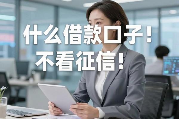 什么借款口子不看征信，有没有真正不看征信的贷款平台