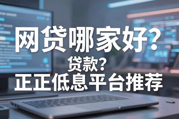 网贷哪家好贷款的？正规低息平台推荐