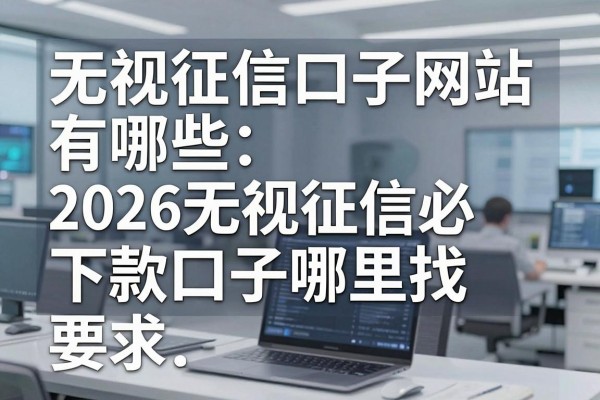 无视征信口子网站有哪些，2026无视征信必下款口子哪里找