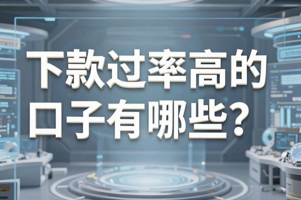 下款过率高的口子有哪些？2026年征信花也能下款的靠谱平台推荐