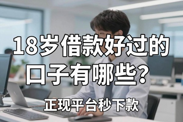 18岁借款好过的口子有哪些？正规平台秒下款推荐