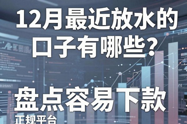 12月最近放水的口子有哪些?盘点容易下款的正规平台