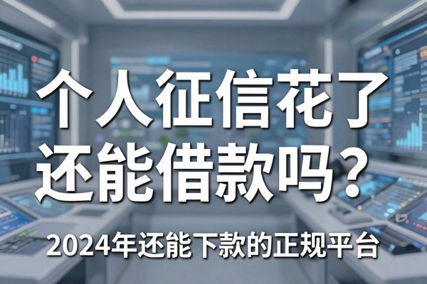个人征信花了还能借款吗？盘点2024年还能下款的正规平台