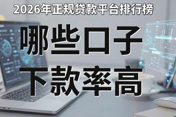 哪些口子下款率高，2026年正规贷款平台排行榜