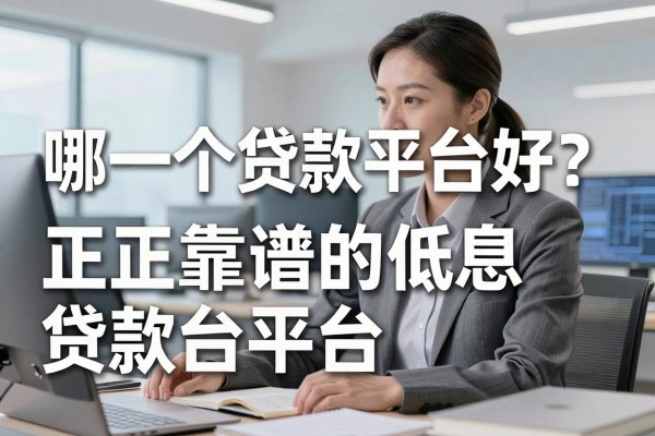 哪一个贷款平台好？正规靠谱的低息贷款平台推荐