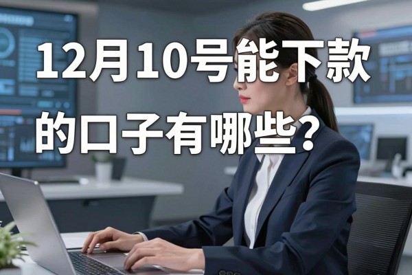 12月10号能下款的口子有哪些？现在还能秒下款的平台推荐