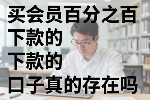 买会员百分之百下款的口子真的存在吗，揭秘贷款买会员骗局套路